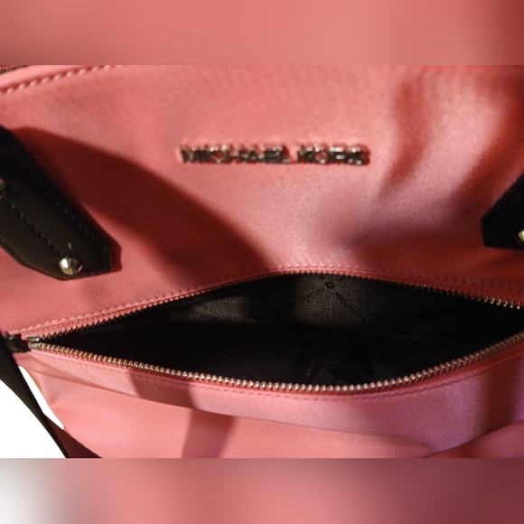 Michael Kors - NWT, Hot Pink Polly Bag, 2 Zippered Pockets, 1 Open Pocket, - Picture 13 of 15